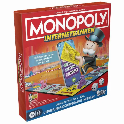 Hasbro gaming Brädspel Monopoly App Banking (SE)