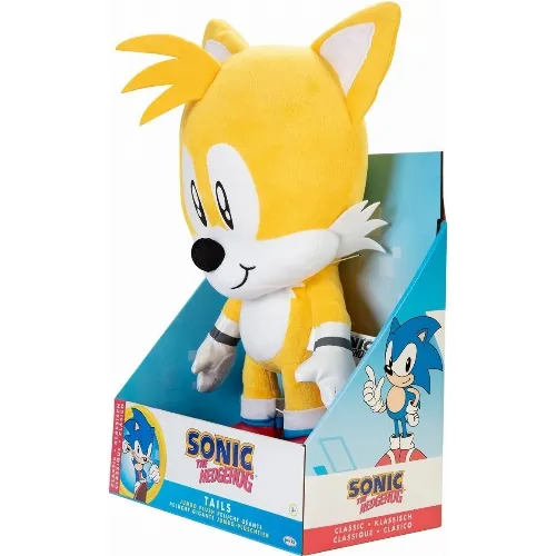 JAKKS Pacific Sega Sonic Jumbo Tails mjukisdjur, 50 cm