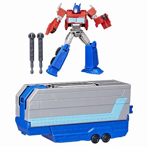 Transformers Earthspark Optimus Prime Battle Trailer