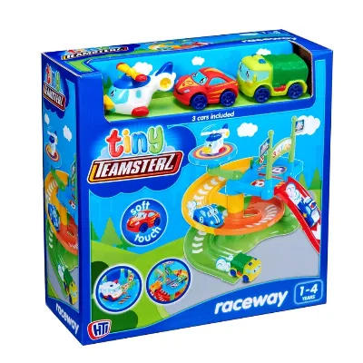 Teamsterz Tiny Teamsterz - Racerbana + 3 bilar (1425004)