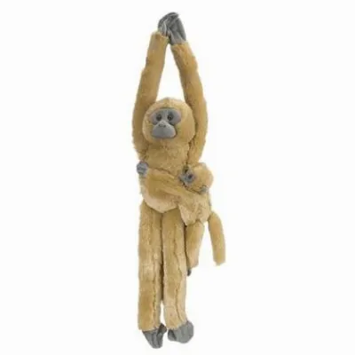 Wild Republic Gosedjur Hanging Monkeys Langur Med Bebis