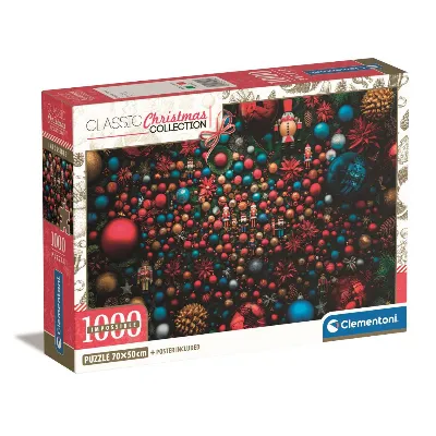 Clementoni Pussel 1000 Pcs Impossible CB Christmas Vibes
