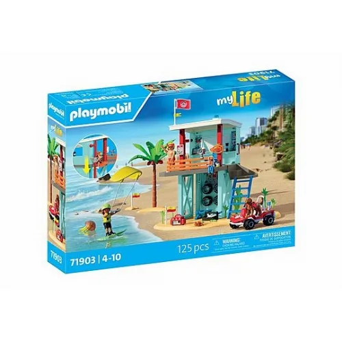 Playmobil My Life: Lifeguard Tower with Beach Buggy (71903)