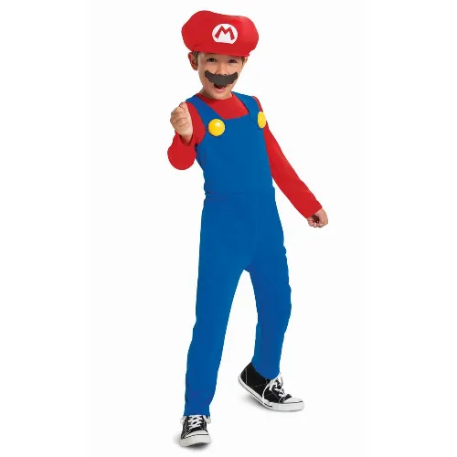 JAKKS Pacific Disguise Super Mario Kostym Mario M (7-8)