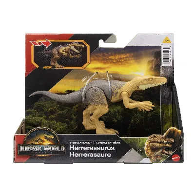 Jurassic World Rebirth Strike Attack - Herrerasaurus