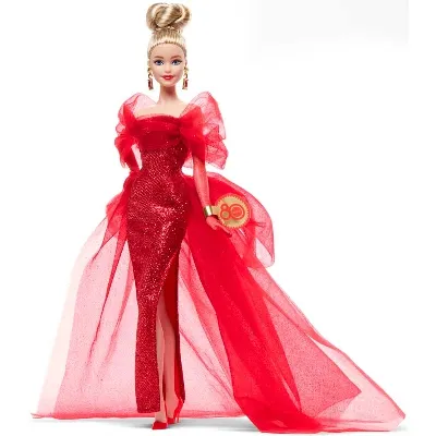 Barbie Mattel 80-årsjubileumsdocka (JBJ17)