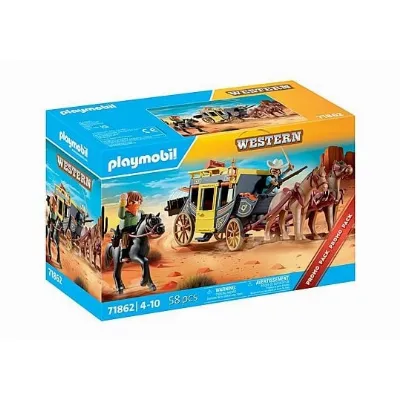 Playmobil Historia: Diligensen i vilda västern (71862)
