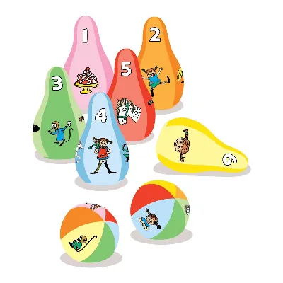 ASTRID LINDGREN Soft Bowling Set