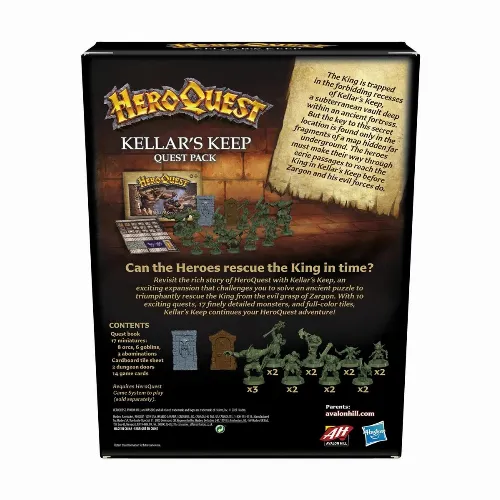Hasbro HeroQuest Expansion Kellars Keep (EN)