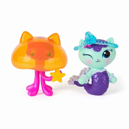 Gabby&#039;s Dollhouse Gabby&#039;s Movie 2Pack Figur-Mercat & Cat Jelly Fish (6074329)