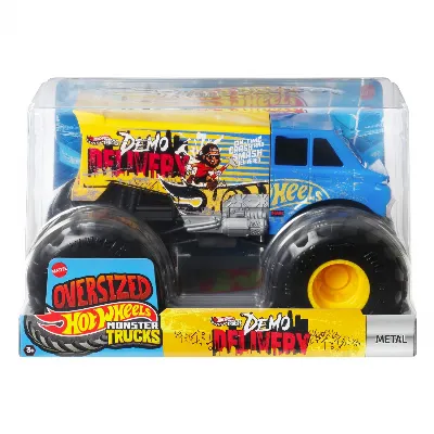 Hot Wheels Monster Trucks 1:24 Die-Cast - Demo Leverans