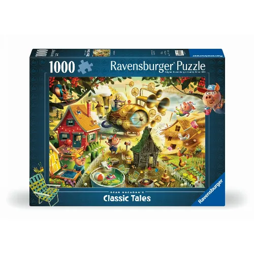 Ravensburger Pussel Look Out Little Pigs 1000p (12001004)