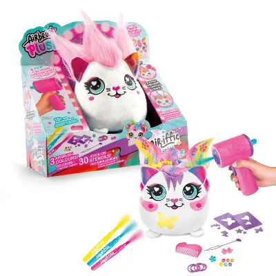 Airbrush Plush Hair'iffic 17cm Squish Pal - Precious (1040112)