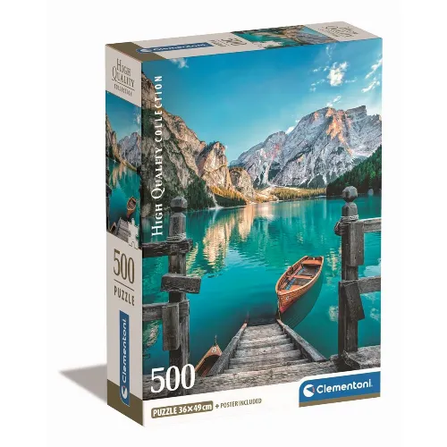 Clementoni 500 st CB High Quality Collection Braies Lake