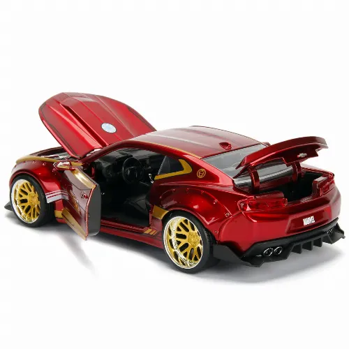 Jada Toys Marvel Ironman 2016 Chevy Camaro SS med Figur 1:24
