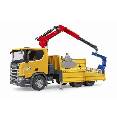 Bruder Scania Super 560R lastbil för bygg- och anläggningsplatser (03551)