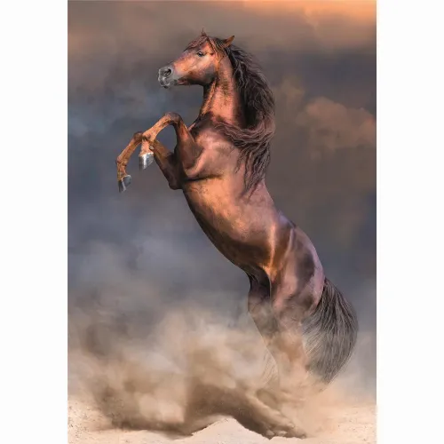 Clementoni Pussel 500 Pcs CB High Quality Collection Wild Red Stallion