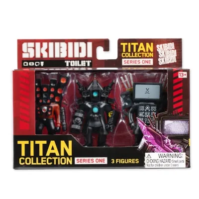 Skibidi Toilet Skibidi - Toalett Titan 3-pack - (13003)
