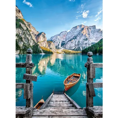 Clementoni 500 st CB High Quality Collection Braies Lake
