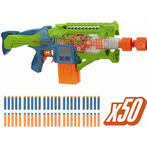 NERF Elite 2.0 Blaster Double Punch - skumprojektilpistol