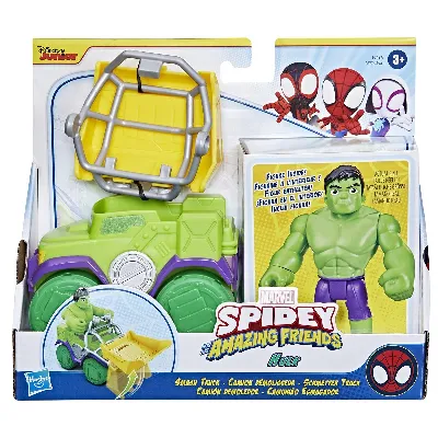 Spidey och hans fantastiska vänner Fordon & figur Hulk