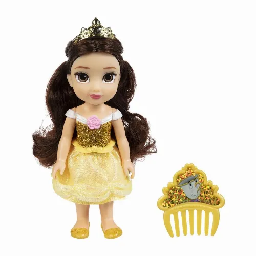 JAKKS Pacific Disney Princess 6 Inch Petite Doll med kam Belle