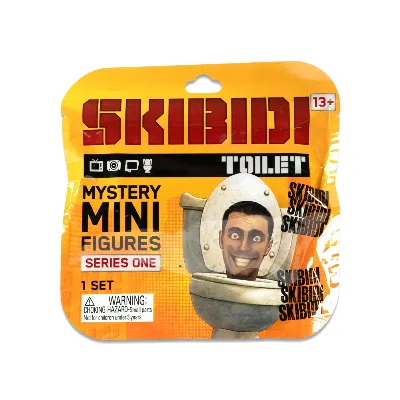 Skibidi Toilet Mini Mystery Figurer Assorterade (1300)