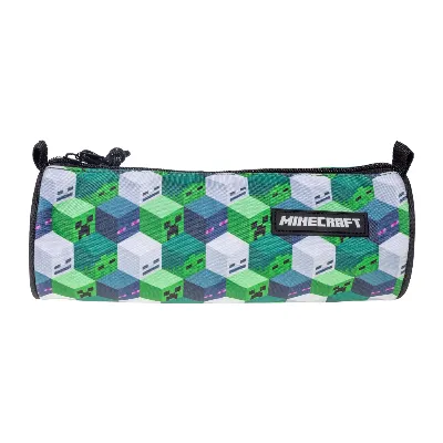 STOR Minecraft runt pennfodral - 22 x 7 cm