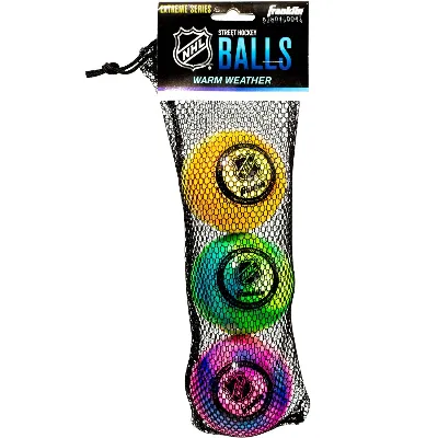 SportMe NHL Streethockey Boll 3 pack