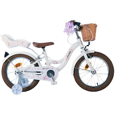 Volare Barncykel Blossom 16 CB vit (51653)