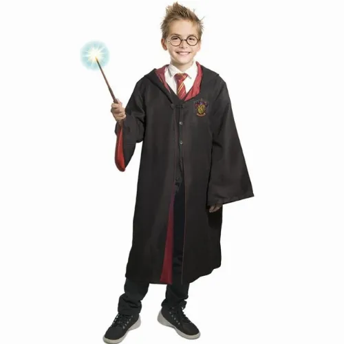 Ciao Kostym Deluxe med trollstav - Harry Potter (124 - 135 cm) (11743.9-11)