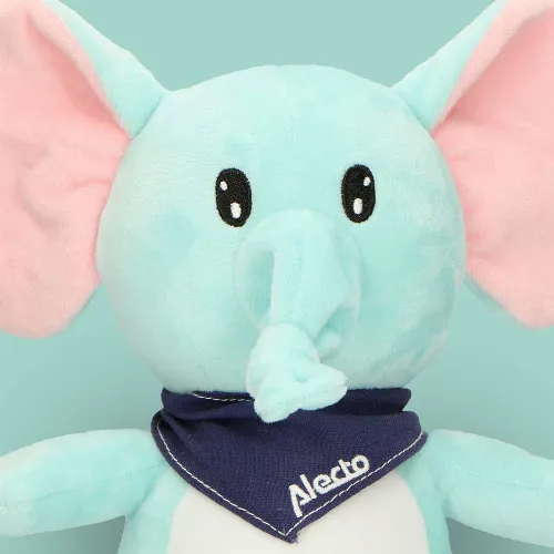 Alecto Gosedjurselefant med lugnande ljud och nattlampa