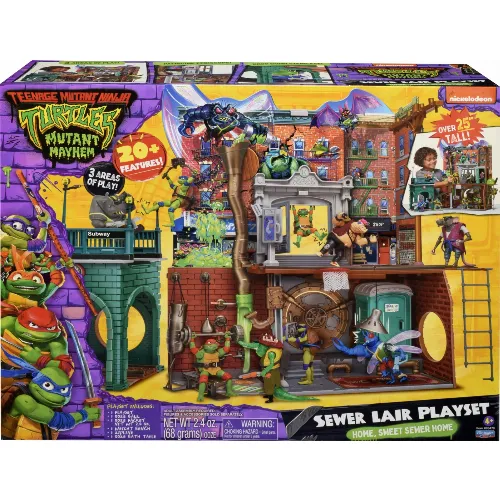 Teenage Mutant Ninja Turtles: Mayhem - Lekset med avloppssilo