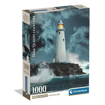 Clementoni Pussel 1000 Pcs CB Lighthouse In The Storm