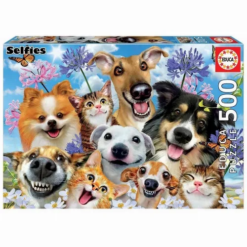 Educa 500 bitar - Selfie Fun In The Sun-pussel (017983)