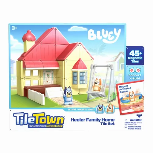 Bluey Tile Town - Bluey Heeler House (90304)