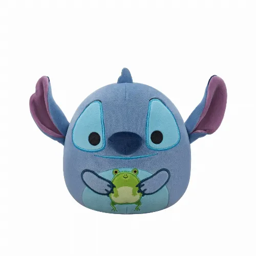 Squishmallows 20 cm plysch Disney Stitch - Stitch håller i en groda