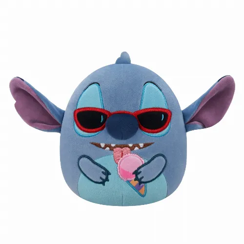 Squishmallows 20 cm plysch Disney Stitch - Stitch med snökon
