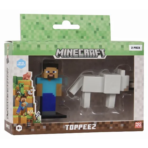MINECRAFT 3D Figure 2 Pack Window Box - (2015MC)