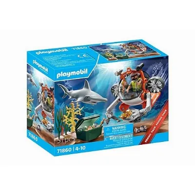 Playmobil Skattjakt med ubåt (71860)