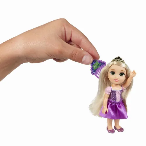 JAKKS Pacific Disney Princess 6 tum Petite docka med kam Rapunzel
