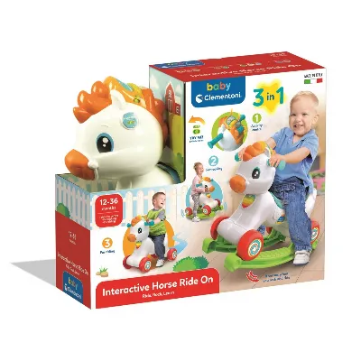 Clementoni Ride On 3 in 1 Horse