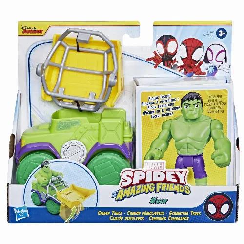 Spidey och hans fantastiska vänner Fordon & figur Hulk