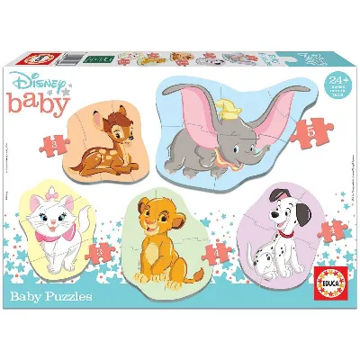 Educa Baby Disney Djur pussel (80-18591)
