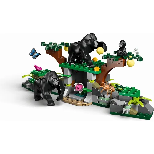 LEGO City Exploration 60437 - Helikopter från djungelforskare i läger