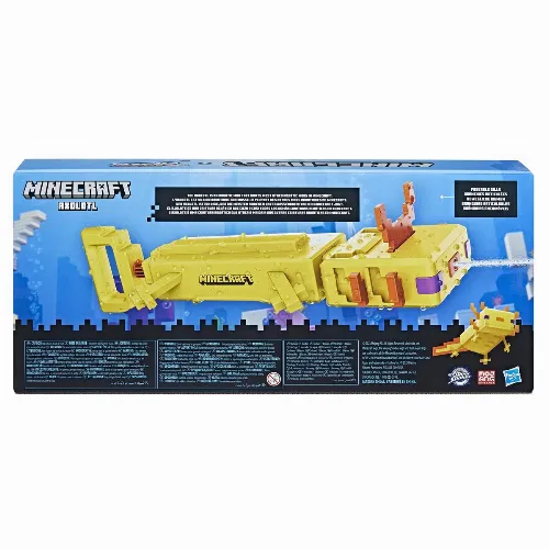Nerf Super Soaker Minecraft Axolotl