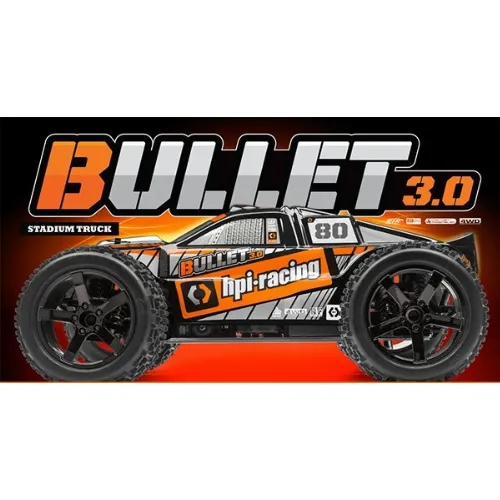 HPI Bullet ST 3.0, 1:10 Scale 4WD Nitro Star G3.0 engine