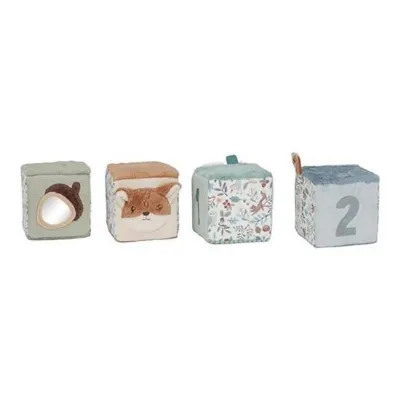 Little Dutch Set med mjuka kuber Forest Friends (LD8916)
