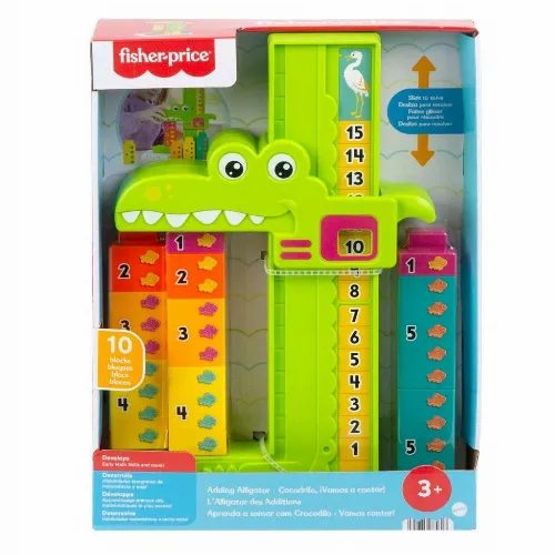 Fisher-Price Lägga till alligator (JCT13)