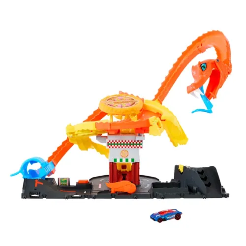 Hot Wheels City Cobra Slam Pizza Attack (HTN81)
